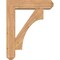 Ekena Millwork Westlake Craftsman Smooth Bracket w/ Offset Brace, Western Red Cedar, 7 1/2"W x 30"D x 38"H BKT0806X30X38WTL04SWR - alternate 3